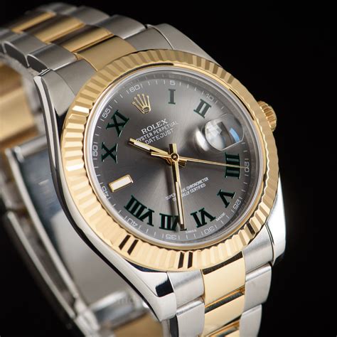 rolex datejust two-tone